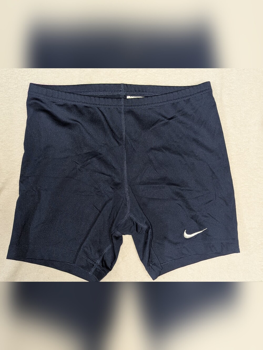 Nike FitDry compression shorts womens large embroried logo